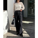 【CAPRICIEUX LE'MAGE】チュールギャザーブラウス | PAL GROUP OUTLET | 詳細画像7