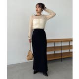 【CAPRICIEUX LE'MAGE】チュールギャザーブラウス | PAL GROUP OUTLET | 詳細画像28