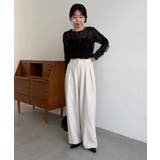 【CAPRICIEUX LE'MAGE】チュールギャザーブラウス | PAL GROUP OUTLET | 詳細画像44