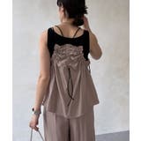 【DouDou】リヨセルツイルフリルキャミ | PAL GROUP OUTLET | 詳細画像10
