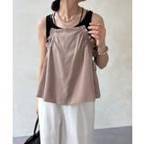 【DouDou】リヨセルツイルフリルキャミ | PAL GROUP OUTLET | 詳細画像13