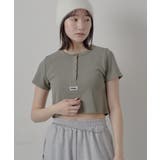 【mline】ショートロゴタグTシャツ | PAL GROUP OUTLET | 詳細画像1