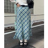 【Ciaopanic】バイヤスチェックシアーIラインスカート | PAL GROUP OUTLET | 詳細画像3