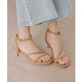 BEI | 【Chico】スエードストラップサンダル | PAL GROUP OUTLET