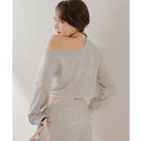 GRY | 【Chico】ワンショルルーズSWT | PAL GROUP OUTLET