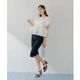 【Chico】リボン取り外しサイドスリットカプリPT | PAL GROUP OUTLET | 詳細画像2