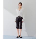 【Chico】リボン取り外しサイドスリットカプリPT | PAL GROUP OUTLET | 詳細画像3
