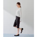 【Chico】リボン取り外しサイドスリットカプリPT | PAL GROUP OUTLET | 詳細画像4
