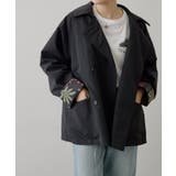 【ear PAPILLONNER】sampoリバーシブルハーフコート | PAL GROUP OUTLET | 詳細画像11