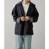【ear PAPILLONNER】sampoリバーシブルハーフコート | PAL GROUP OUTLET | 詳細画像12
