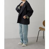【ear PAPILLONNER】sampoリバーシブルハーフコート | PAL GROUP OUTLET | 詳細画像17
