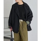 【ear PAPILLONNER】sampoリバーシブルハーフコート | PAL GROUP OUTLET | 詳細画像21