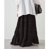 【Loungedress】【INDIA】ギャザーティアードレースSK | PAL GROUP OUTLET | 詳細画像8 