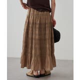 【Loungedress】【INDIA】ギャザーティアードレースSK | PAL GROUP OUTLET | 詳細画像19 