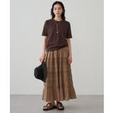 【Loungedress】【INDIA】ギャザーティアードレースSK | PAL GROUP OUTLET | 詳細画像11 