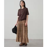 【Loungedress】【INDIA】ギャザーティアードレースSK | PAL GROUP OUTLET | 詳細画像12 