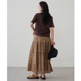 【Loungedress】【INDIA】ギャザーティアードレースSK | PAL GROUP OUTLET | 詳細画像14 