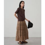 【Loungedress】【INDIA】ギャザーティアードレースSK | PAL GROUP OUTLET | 詳細画像15 