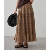【Loungedress】【INDIA】ギャザーティアードレースSK | PAL GROUP OUTLET | 詳細画像17 