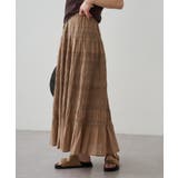 【Loungedress】【INDIA】ギャザーティアードレースSK | PAL GROUP OUTLET | 詳細画像18 