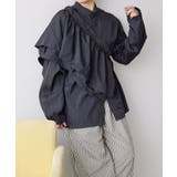 【ear PAPILLONNER】フリル付スポーティシャツ【SUM1 STYLE… | PAL GROUP OUTLET | 詳細画像8
