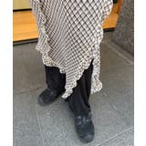 【Kastane】B オーバーレイチェックキャミワンピース | PAL GROUP OUTLET | 詳細画像11