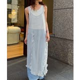 【Kastane】B オーバーレイチェックキャミワンピース | PAL GROUP OUTLET | 詳細画像16