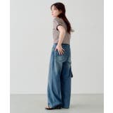 【Kastane】ボーダーパフ半袖ニット | PAL GROUP OUTLET | 詳細画像16