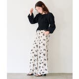 【Kastane】ドットフラワーパンツ | PAL GROUP OUTLET | 詳細画像10 