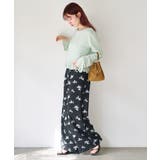 【Kastane】ドットフラワーパンツ | PAL GROUP OUTLET | 詳細画像18 