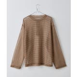 【Kastane】SHEER BORDER HENLEY | PAL GROUP OUTLET | 詳細画像11