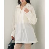 OFF | 【mystic】襟付きスキッパーシャツ | PAL GROUP OUTLET