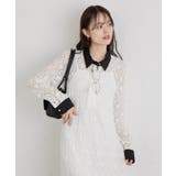 【mystic】襟付きレースワンピース | PAL GROUP OUTLET | 詳細画像16 