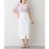 【La boutique BonBon】ペーパーヤーンフリルVネックKN | PAL GROUP OUTLET | 詳細画像19 