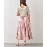 【La boutique BonBon】ペーパーヤーンフリルVネックKN | PAL GROUP OUTLET | 詳細画像40 
