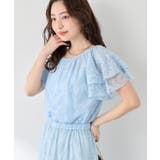 【La boutique BonBon】チュール刺繍フリルスリーブBL | PAL GROUP OUTLET | 詳細画像2