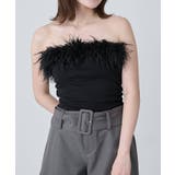 BLK | 【mline】ファーノースリ | PAL GROUP OUTLET