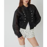 BLK | 【WHO'S WHO gallery】シアーナポレオンブルゾン | PAL GROUP OUTLET