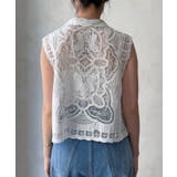 【DouDou】レース刺繍襟付タンクブラウス | PAL GROUP OUTLET | 詳細画像12 
