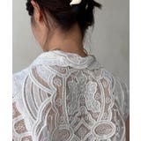 【DouDou】レース刺繍襟付タンクブラウス | PAL GROUP OUTLET | 詳細画像13 