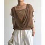 【DouDou】W 前後2WAYチュールカシュクールプルオーバー | PAL GROUP OUTLET | 詳細画像19