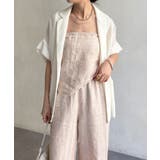 【DouDou】リネン混ストライプストール付パンツ | PAL GROUP OUTLET | 詳細画像14