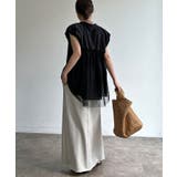 【DouDou】W チュールドッキングノースリーブブルゾン | PAL GROUP OUTLET | 詳細画像28