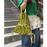 GREEN | 【CIAOPANIC TYPY】H.Sスパンコールナップサック | PAL GROUP OUTLET