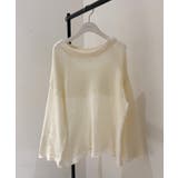 OFFWHITE | 【CIAOPANIC TYPY】PON企画コットンシアールーズニット | PAL GROUP OUTLET