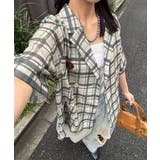 【Ciaopanic】缶バッジSETメッシュテーラードジャケット | PAL GROUP OUTLET | 詳細画像8 