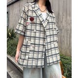 【Ciaopanic】缶バッジSETメッシュテーラードジャケット | PAL GROUP OUTLET | 詳細画像9 