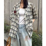 【Ciaopanic】缶バッジSETメッシュテーラードジャケット | PAL GROUP OUTLET | 詳細画像10 