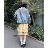 【Ciaopanic】裾フリルミリタリーミドルスカート | PAL GROUP OUTLET | 詳細画像7 
