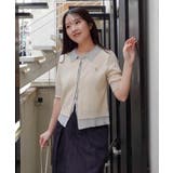 【CAPRICIEUX LE'MAGE】半袖レイヤードポロニットCD | PAL GROUP OUTLET | 詳細画像18 